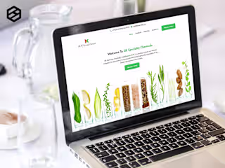 Custom Wordpress website for D K Speciality