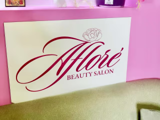 Aflore Beauty Salon Branding