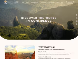 UI/UX Design for Travel Consulting and Advising Agency