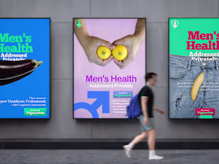 Poster Design for Men's Health App