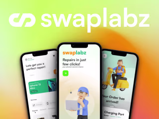 swaplabz - UI/UX Case Study on Behance