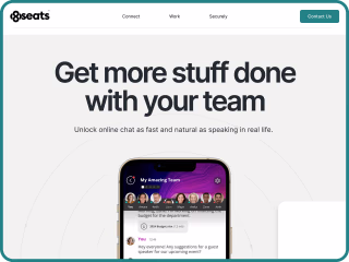 8seats.com - Framer development with Nocoloco.co