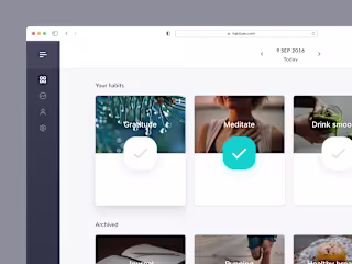 Habit Zen - Web & iOS Habit Tracking Tool 