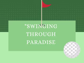 Swinging through paradise