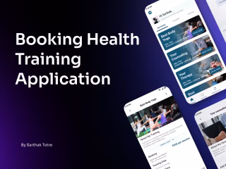 Booking Health Training Application