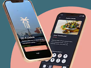 GO A Lisboa Mobile App Design