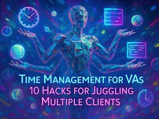 Time Management for VAs: 10 Hacks for Juggling Multiple Clients