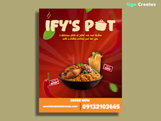 Social Media Promotional Design for Ify's Pot