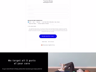 WORKOUT MEMBERSHIP CUSTOM WEBSITE WITH Mobile Responsive Design