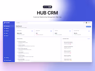 HubTrack - CRM Template