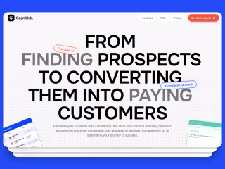 CogniHub - SaaS & Startup Website Template