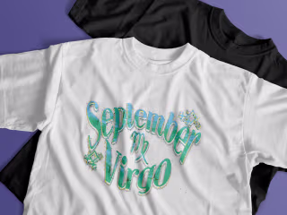 "September Virgo" Tee on Behance