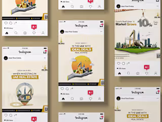 Real Estate Social Media Posts & Reels