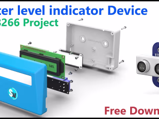 DIY Water Level Monitoring device | 3D Printing | ESP8266 Proje…