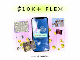 $10K+ Flex | Framer Splash Page 