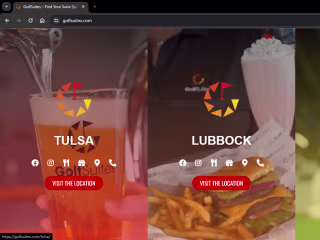 GolfSuites.com Redesign 🏌️‍♂️🖥️