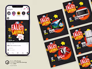 ATL: Fall Into Savings (2020) Campaign on Behance