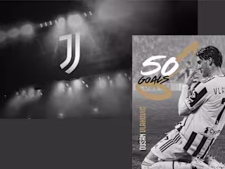 Juventus Social Media Card Design