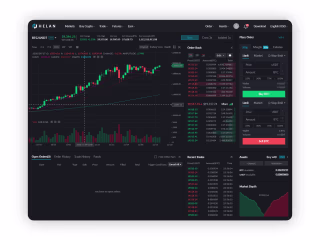 Cryptocurrency trading terminal