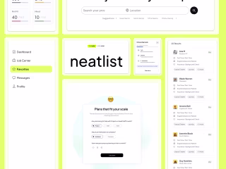 💻 Neatlist - A Job Portal For cleaners