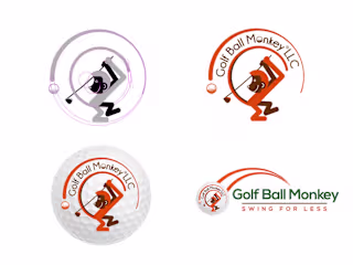 Golf Ball Monkey
