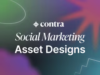 Contra Social Marketing Asset Designs