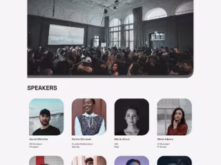 Con&Conf - Events Website 