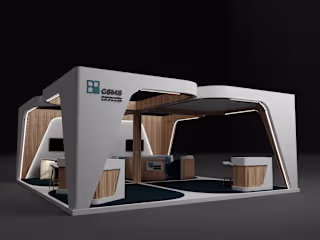 Innovative 3D Booth Design for Trade Show