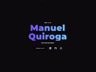 My Personal Portfolio