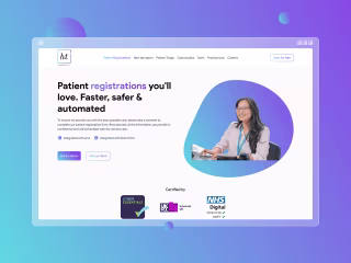 Healthtech-1 Landing Page Redesign :: Behance