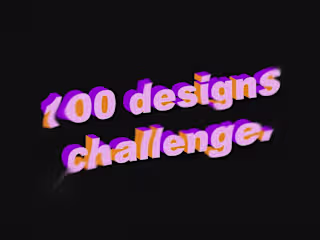 100 Designs Challenge