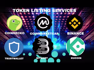 I list your token on Coinmarketcap and coingecko