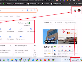 Local SEO and GMB Optimization (NMG Contracting)