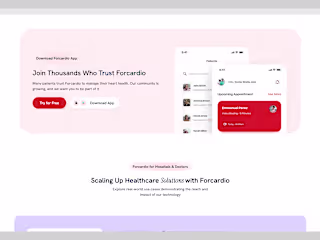 Forcardio | Heart Disease Monitoring App.