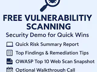 Free Vulnerability Scanning Demo - Instant Security Insight