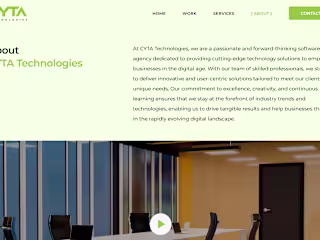 CYTA TECH Business Website