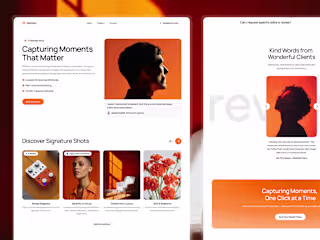 Refolio Photography Website Template
