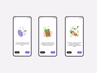 Healthy Food Mobile App Design