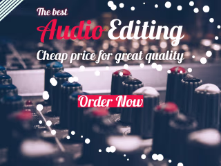 Audio editing