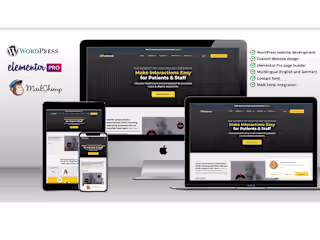 Figma to WordPress website built with Elementor