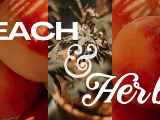 BRAND CONCEPT PEACH & HERB CBD CHEF & CATERING COMPANY
