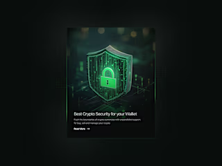 Feature Card for Crypto site