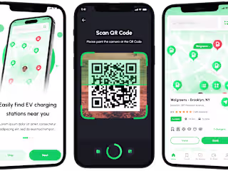EV Charging App Design