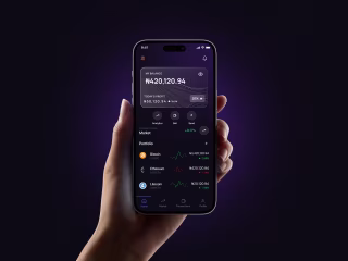 CoinHub Crypto Wallet | UI/UX Case study on Behance