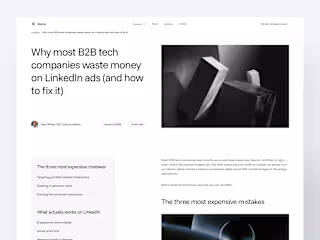 Digital marketing agency website design