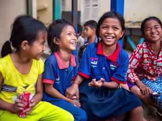 Crafting a voice for Cambodian Children's Fund.