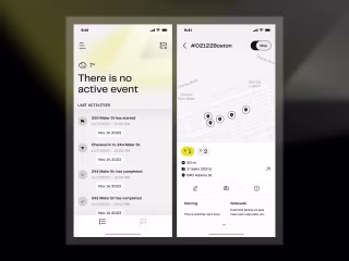 Snow & ice management SaaS - Mobile app