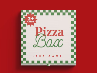 Pizza Box: Card Game Packaging Design 
