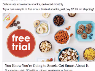 NatureBox Facebook Ad Project