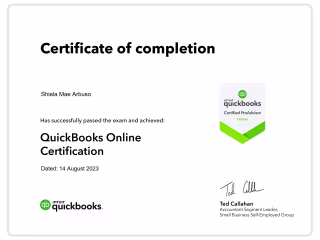 Certifications